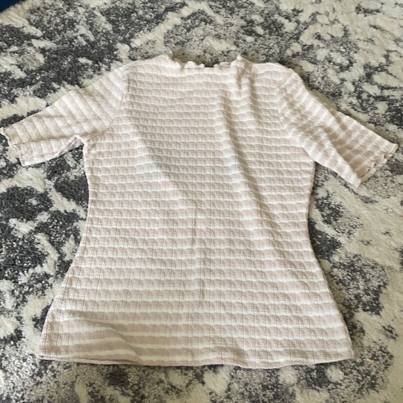 ♡ Y2K ♡ style pink and white striped - Picture 2 of 6